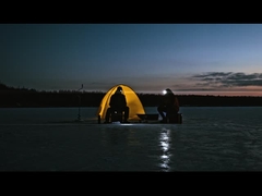 مصابيح الصيد القابلة لإعادة الشحن المشي لمسافات طويلة مضاد للماء الطوارئ LED