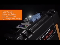 3000Wh عربة محرك توليد الطاقة الشمسية المحمولة وحدة توليد الطاقة الشمسية للخارج